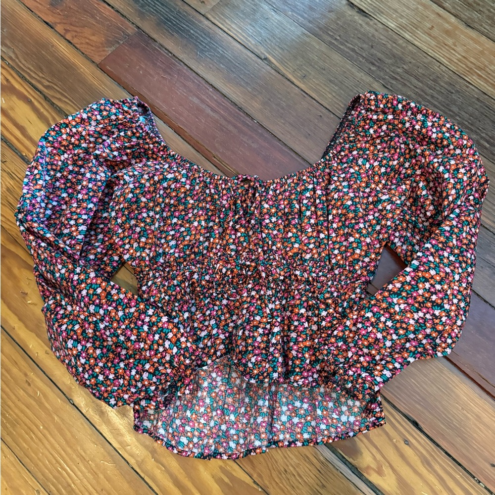 Zara Floral Blouse